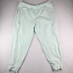DSG Twitch and Allison Women's Aqua Blue Cargo Joggers‎ Size 2XL Cotton